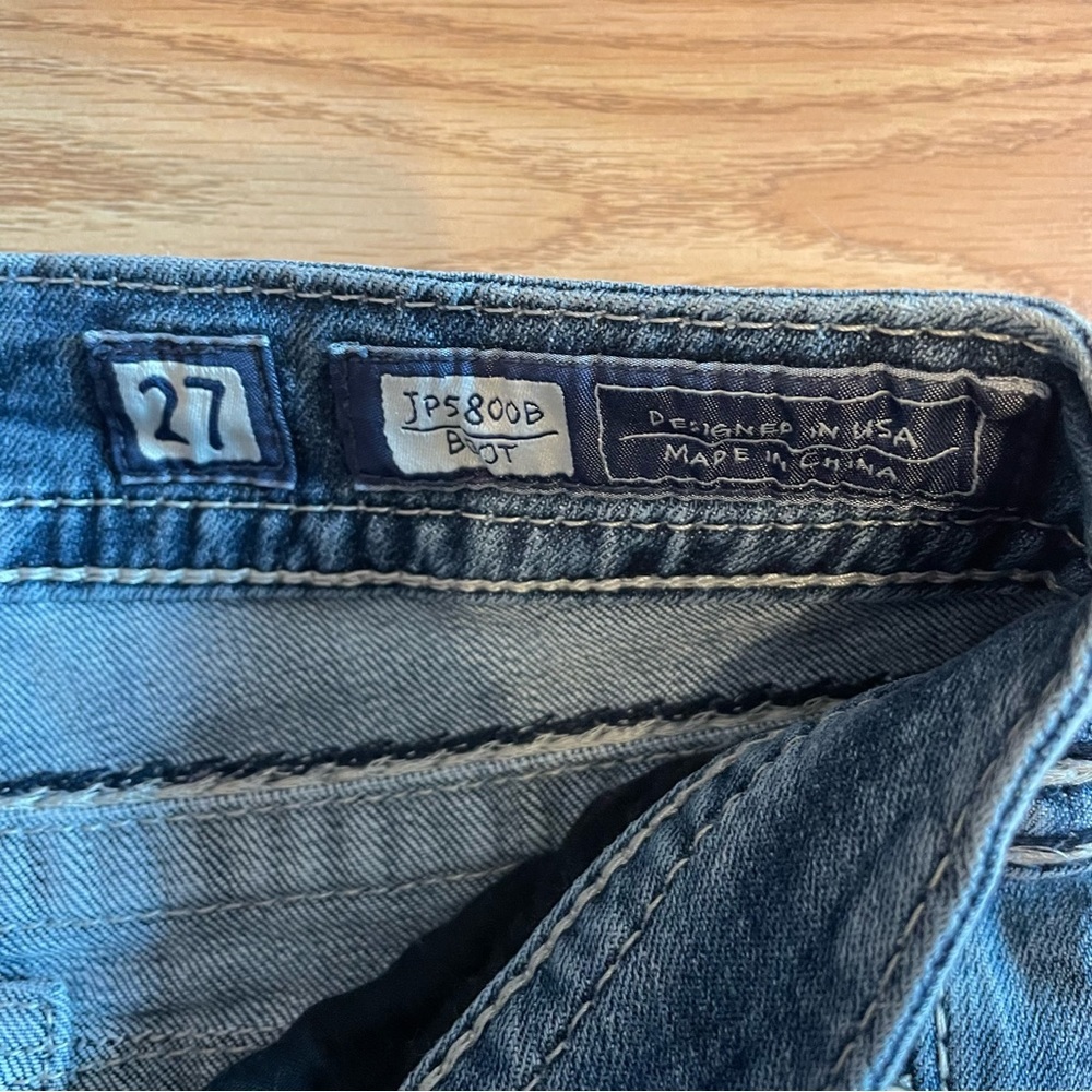 Miss ME JEANS SIZE 27 - Picture 5 of 9